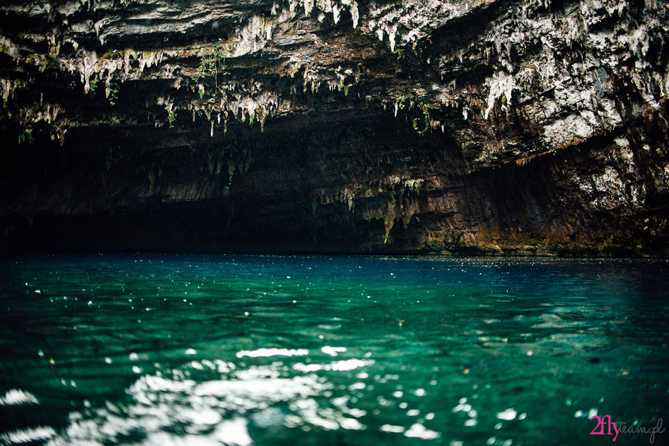 błękit melissani